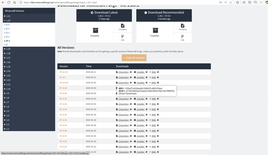 0  Minecraft Forge客户端部署教程