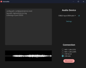AndroidMic   Android作PC的麦克风-玄夜の资源小站 - 获取千万好用软件游戏以及动漫推荐