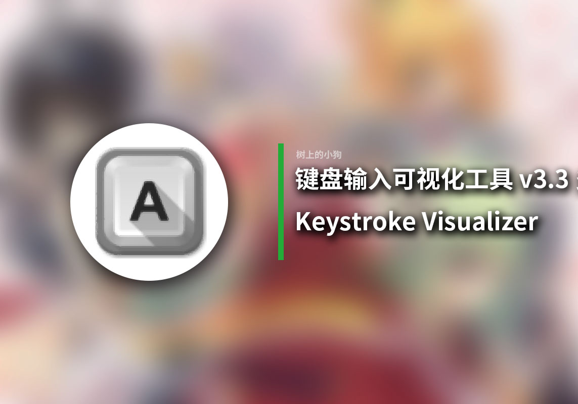 Keystroke Visualizer(键盘输入可视化工具) v3.3 多语便携版