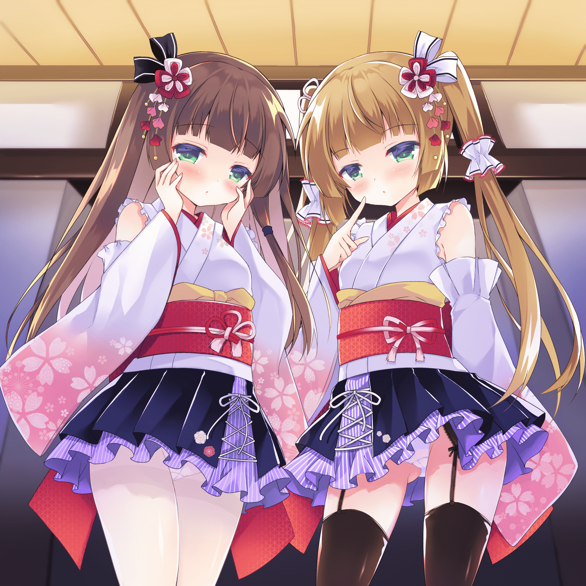 【ASMR】双胞胎姐妹的浓厚S情爱抚~可爱妹妹们用爱情将你融化~